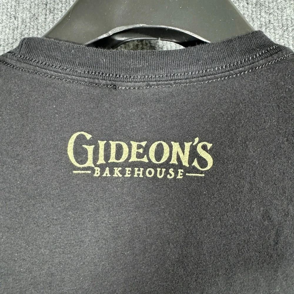 Gideon's Bakehouse T-shirt Adult‎ Faded Black Small Slim Fit  One Big Creepy Fam